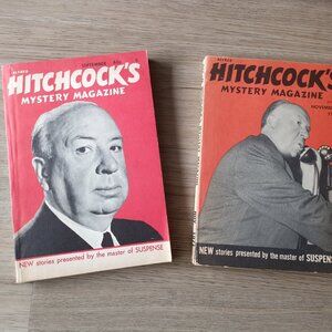 Vintage Hitchcock's mystery magazine book of 2